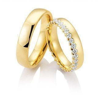 Обручальные кольца Premium 3 из Желтое золото от Ювелирный салон Jewellery Art 1