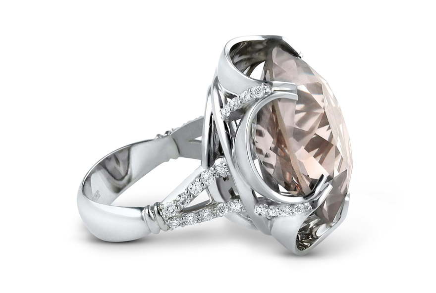 Помолвочное кольцо Зимняя Роза из Серебро от Ювелирный салон Эталон 1