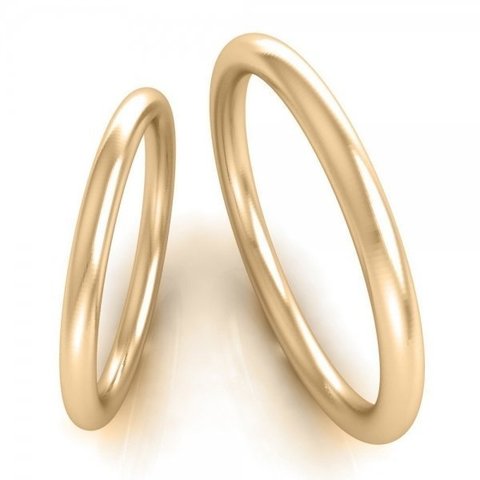 Обручальное кольцо из желтого золота AOG-WRB-052Y из Желтое золото от Ювелирный салон Art of glow 1