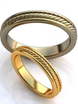 Обручальные кольца из золота AOG-obr-705 из Желтое золото от Ювелирный салон Art of glow 1