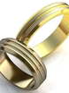 Золотые обручальные кольца AOG-obr-004 из Комбинированные от Ювелирный салон Art of glow 1