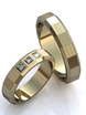 Обручальные кольца эксклюзивного дизайна AOG-obr-013 из Желтое золото от Ювелирный салон Art of glow 1