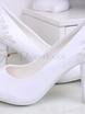 Свадебные туфли на толстом каблуке Isabella белые от  3