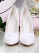 Белые свадебные туфли от  3