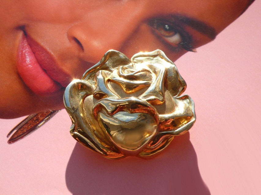 Подвеска Роза из Желтое золото от Ювелирный салон Jewellery Art 1