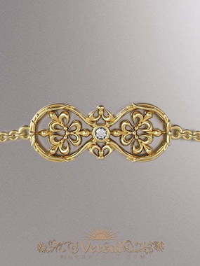 Браслет VGB0130 из Желтое золото от Ювелирный Дом Версаль 1