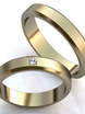 Обручальные кольца Альвина Арт.002 из Желтое золото от Ювелирный салон ROYAL DIAMONDS 1