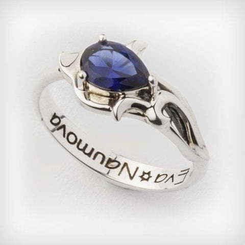 Помолвочное кольцо Blue drop из Белое золото от  1