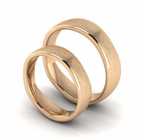 Обручальные кольца из Розовое (красное) золото от  1