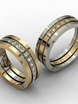 Обручальные кольца из Комбинированные от Ювелирный салон Jewelry & Diamonds 4