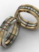 Обручальные кольца из Комбинированные от Ювелирный салон Jewelry & Diamonds 6