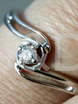 Помолвочное кольцо из Белое золото от Ювелирный салон Jewelry & Diamonds 2