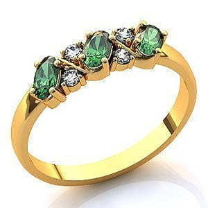 Помолвочное кольцо из Желтое золото от Ювелирный салон Jewelry & Diamonds 1
