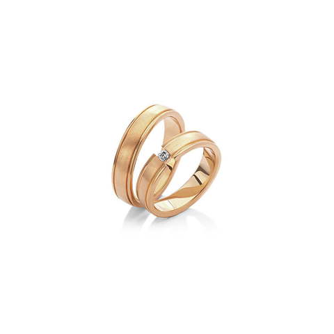 Обручальное кольцо 33-309 из Розовое (красное) золото от Ювелирный салон Vasilev and Kulagin 1