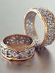 Обручальные кольца VGOK0130 из Комбинированные от Ювелирный Дом Версаль 4