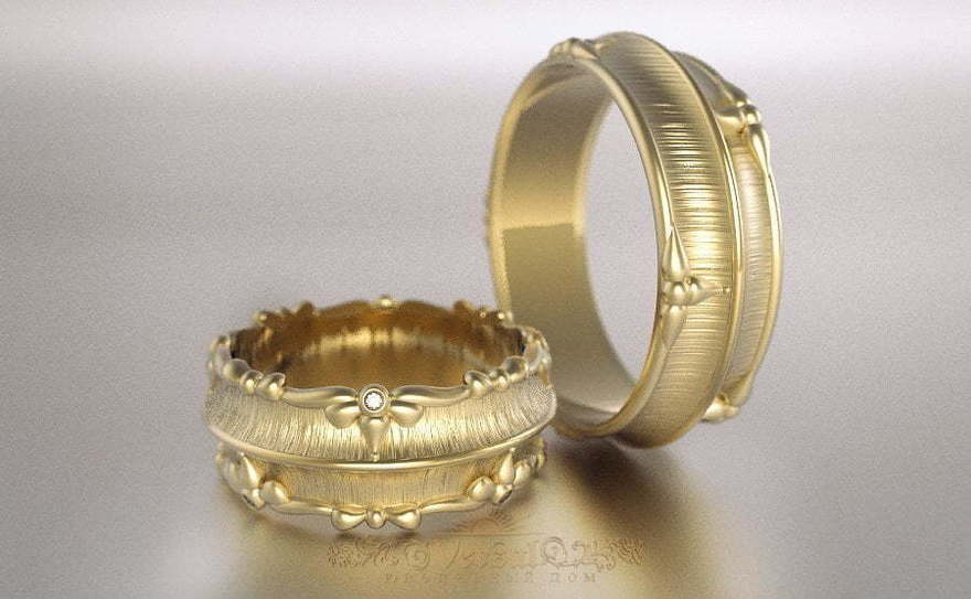 Обручальные кольца VGOK0169 из Желтое золото от Ювелирный Дом Версаль 1