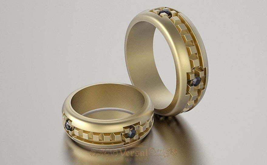 Обручальные кольца VGOK0072 из Желтое золото от Ювелирный Дом Версаль 1