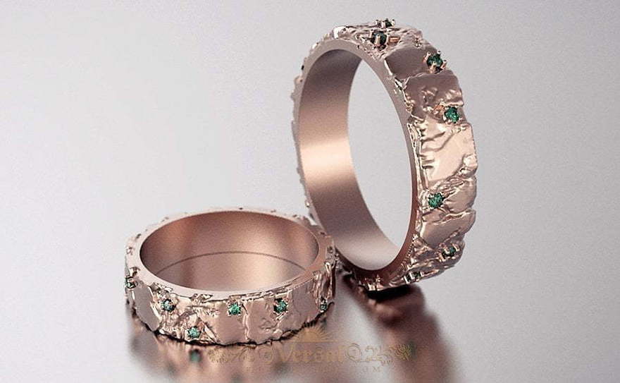 Обручальные кольца VGOK0069 из Розовое (красное) золото от Ювелирный Дом Версаль 1