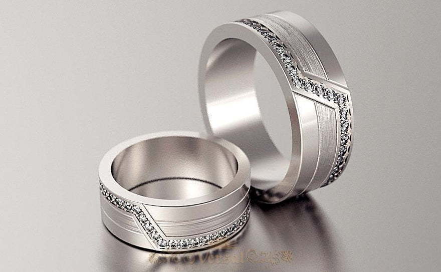 Обручальные кольца VGOK0139 из Белое золото, Платина от Ювелирный Дом Версаль 1