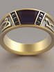 Обручальное кольцо VGMK0016 из Желтое золото от Ювелирный Дом Версаль 2