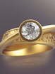 Помолвочные кольца VGPK0094 из Желтое золото от Ювелирный Дом Версаль 3