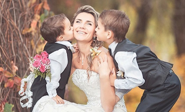 Трогательные и веселые поздравления на свадьбу от детей: варианты и идеи