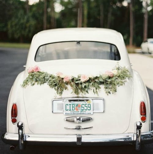 Как украсить свадебный автомобиль своими руками