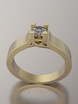 Помолвочное кольцо VGPK0043 из Желтое золото от Ювелирный Дом Версаль 3