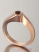 Помолвочное кольцо VGPK0050 из Розовое (красное) золото от Ювелирный Дом Версаль 1
