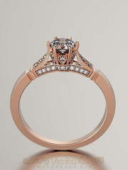 Помолвочное кольцо VGPK0080 из Розовое (красное) золото от Ювелирный Дом Версаль 1