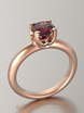 Помолвочное кольцо VGPK0035 из Розовое (красное) золото от Ювелирный Дом Версаль 1