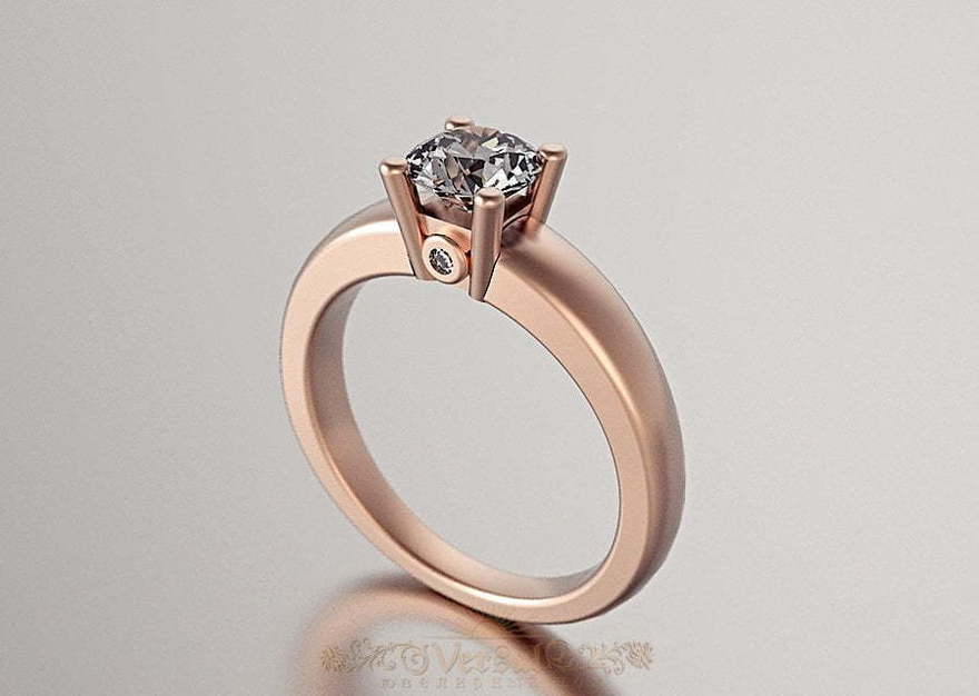 Помолвочное кольцо VGPK0045 из Розовое (красное) золото от Ювелирный Дом Версаль 1