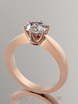 Помолвочное кольцо VGPK0033 из Розовое (красное) золото от Ювелирный Дом Версаль 1