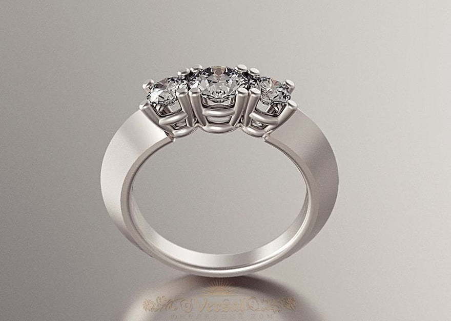 Помолвочное кольцо VGPK0037 из Белое золото, Платина от Ювелирный Дом Версаль 1