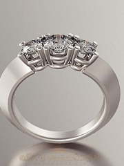 Помолвочное кольцо VGPK0037 из Белое золото, Платина от Ювелирный Дом Версаль 1