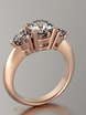 Помолвочное кольцо VGPK0039 из Розовое (красное) золото от Ювелирный Дом Версаль 1