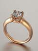 Помолвочное кольцо VGPK0052 из Розовое (красное) золото от Ювелирный Дом Версаль 1