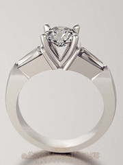 Помолвочное кольцо VGPK0059 из Белое золото, Желтое золото от Ювелирный Дом Версаль 2