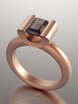 Помолвочное кольцо VGPK0019 из Розовое (красное) золото от Ювелирный Дом Версаль 1