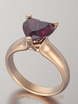 Помолвочное кольцо VGPK0026 из Розовое (красное) золото от Ювелирный Дом Версаль 1