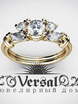 Помолвочное кольцо VGPK0008 из Белое золото, Желтое золото от Ювелирный Дом Версаль 2