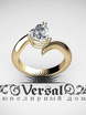 Помолвочное кольцо VGPK0021 из Белое золото, Желтое золото от Ювелирный Дом Версаль 2