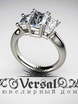 Помолвочное кольцо VGPK0036 из Белое золото от Ювелирный Дом Версаль 1