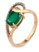 Помолвочное кольцо 12078001АгФ из Розовое (красное) золото от Ювелирный салон Юверос 1