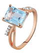 Помолвочное кольцо 54114031ТФ из Розовое (красное) золото от Ювелирный салон Юверос 1