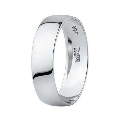 Обручальное кольцо 1250001Б из Белое золото от Ювелирный салон Юверос 1