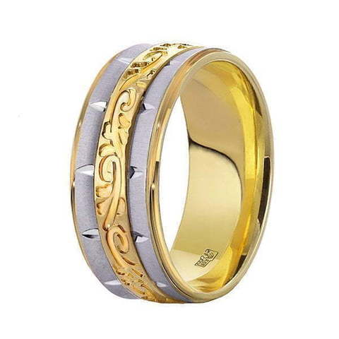 Обручальное кольцо 10735 из Комбинированные от Ювелирный салон Юверос 1