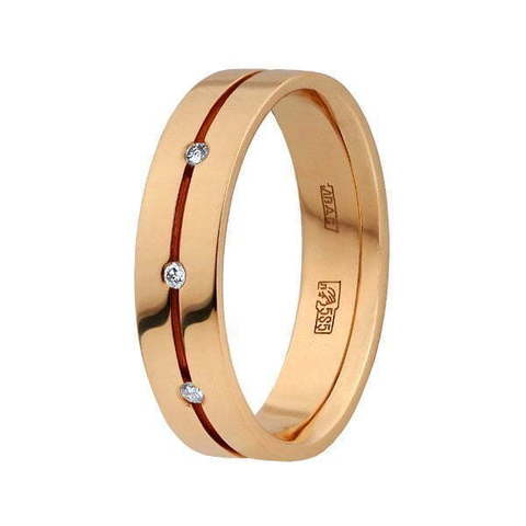Обручальное кольцо 10103К из Розовое (красное) золото от Ювелирный салон Юверос 1