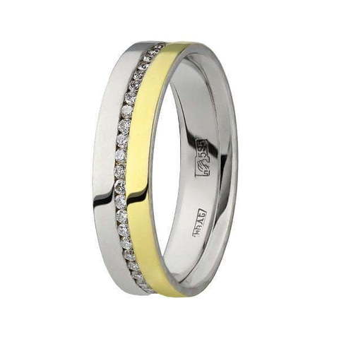 Обручальное кольцо 10141Ж из Комбинированные от Ювелирный салон Юверос 1