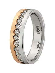 Обручальное кольцо 10142 из Комбинированные от Ювелирный салон Юверос 1